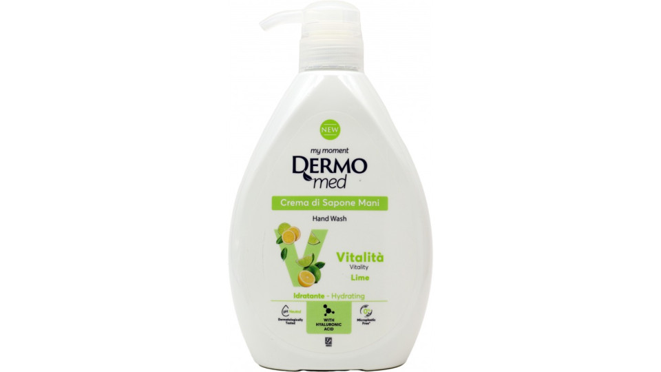 Dermomed crema sap vitalita' lime ml.600