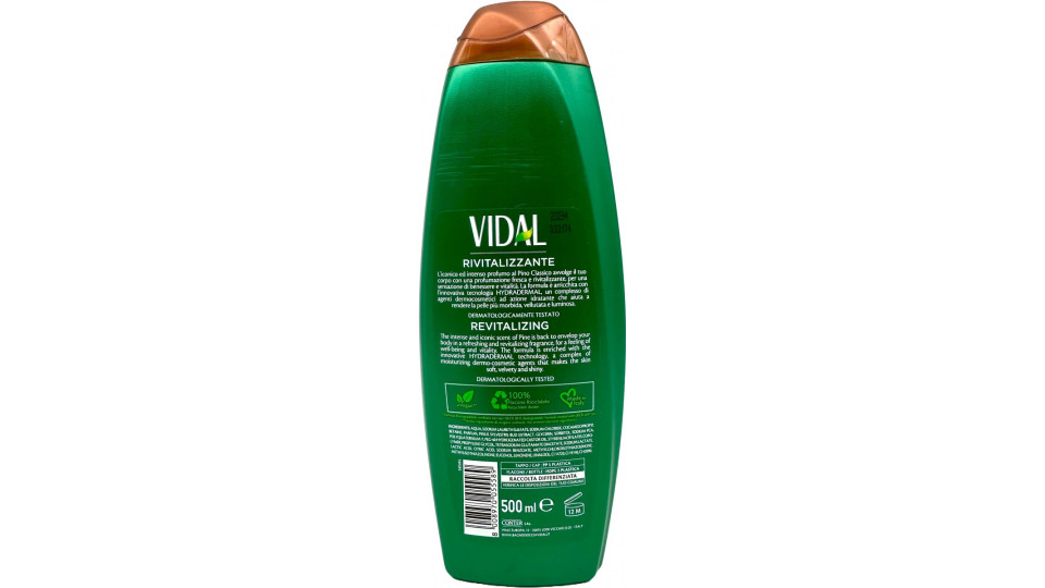 Vidal BagnodocciaPino classico ml.500