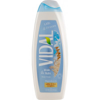Vidal Milk & Cream Bagnodoccia Latte di Riso e Avena 500 ml.