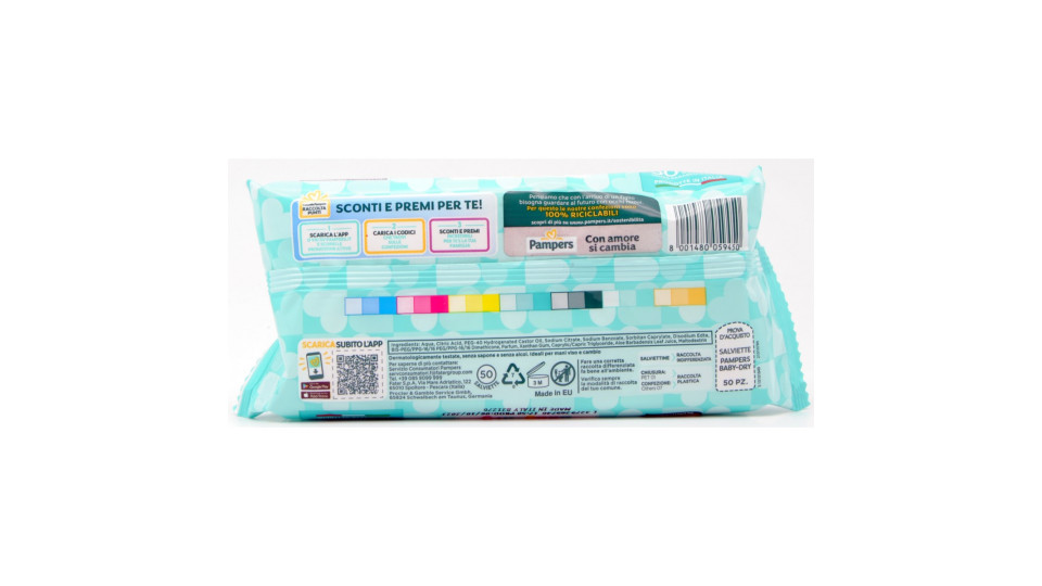 Pampers Baby Fresh Salviette pz.50