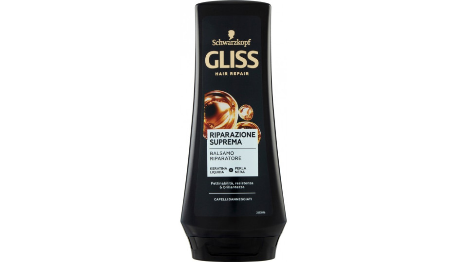 Gliss Hair Repair Riparazione Suprema Balsamo Riparatore 200 ml