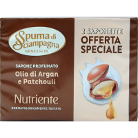 Spuma di Sciampagna Benessere Nutriente Sapone Profumato Olio...
