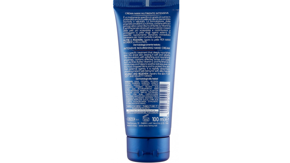 Leocrema Crema Mani Nutriente Intensiva 100 ml