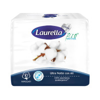 Laurella bio cotone ultra notte con ali pezzi 10