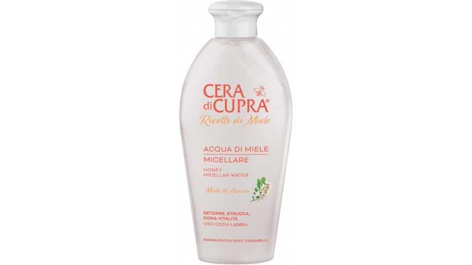 Cera di Cupra Ricetta di Bellezza Acqua di miele Micellare ml.200