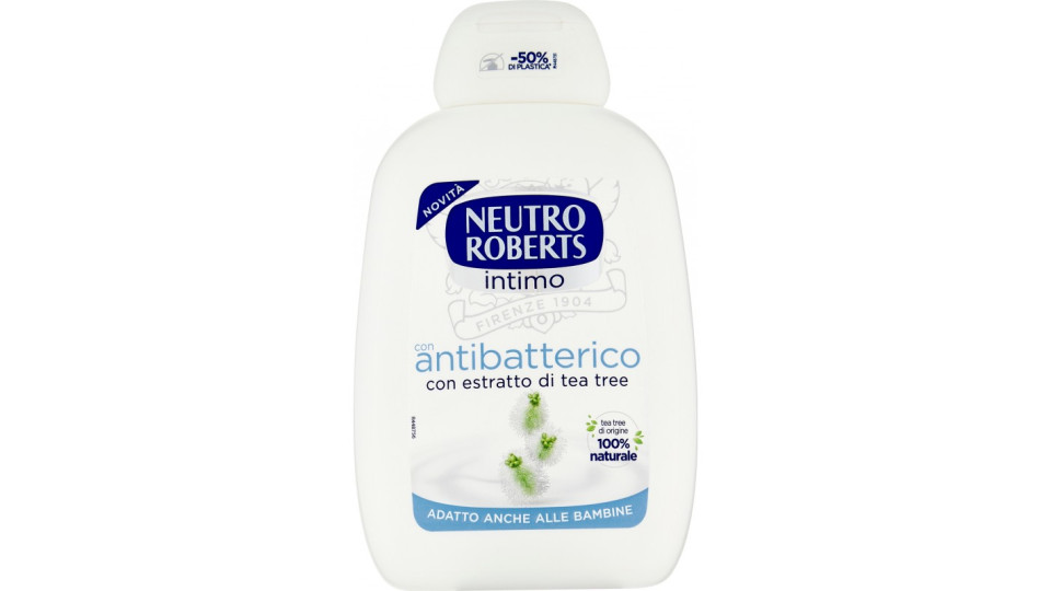 Neutro Roberts intimo con antibatterico con estratto di tea...