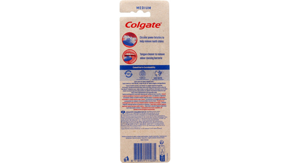Colgate spazzolino premier clean 4 pz.