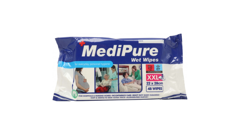 Medipure salviette imbevute 48 pz
