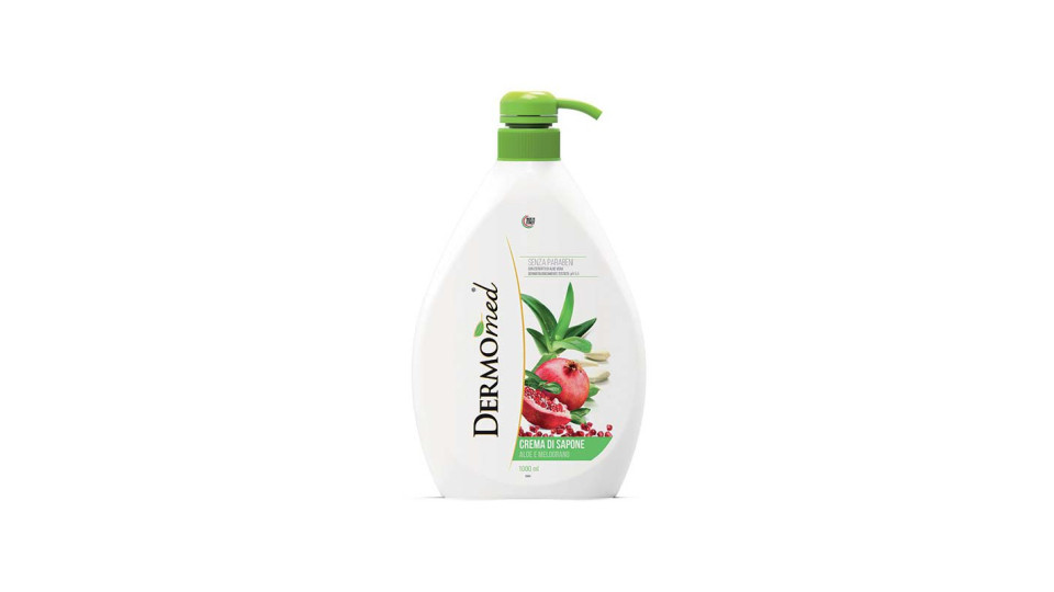 Dermomed sapone liquido aloe-melograno lt.1