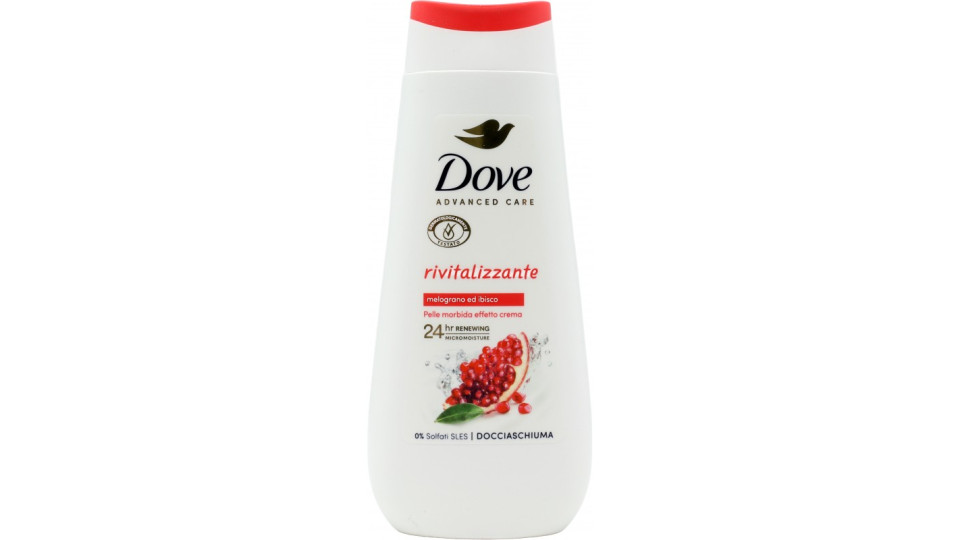 Dove Advanced Care Docciaschiuma rivitalizzante melograno e...