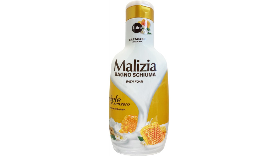 Malizia bagnoschiuma miele e zenzero lt.1