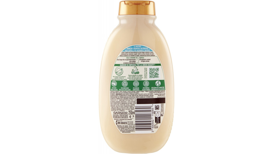 Garnier Ultra Dolce Shampoo con crema di Mandorla e Olio...