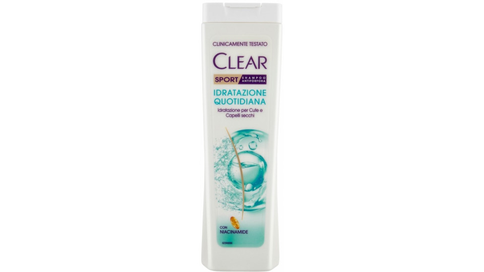 Clear shampo sport idratazione ml.225