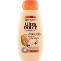 Garnier Ultra Dolce Shampoo 2in1 al latte di Vaniglia e polpa...