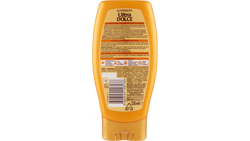 Garnier Ultra Dolce Balsamo Meraviglioso all'olio...