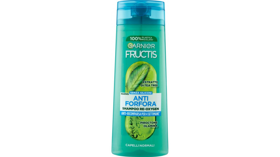Garnier Fructis Shampoo Antiforfora reoxygen, per capelli...