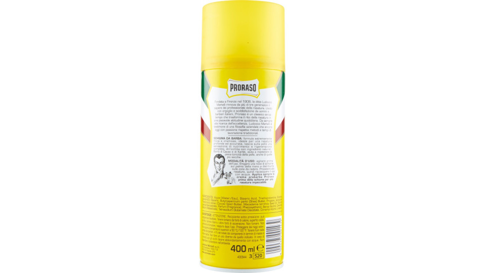 Proraso Schiuma da Barba Pelli Secche 400 ml.