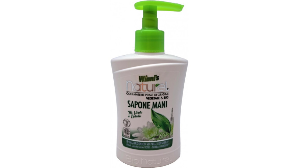 winni's sapone mani naturel te'verde ml.250
