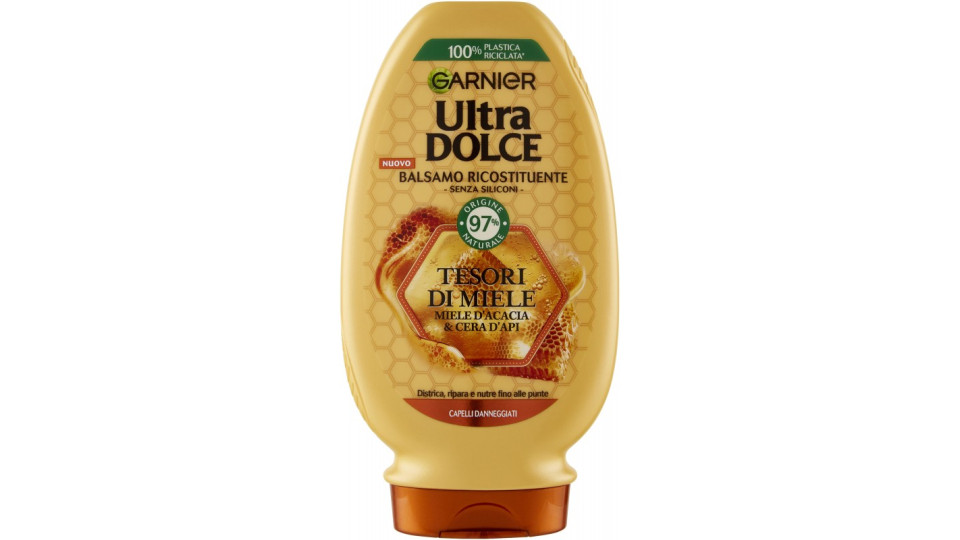 Garnier Ultra Dolce Balsamo Tesori di Miele con Pappa reale,...