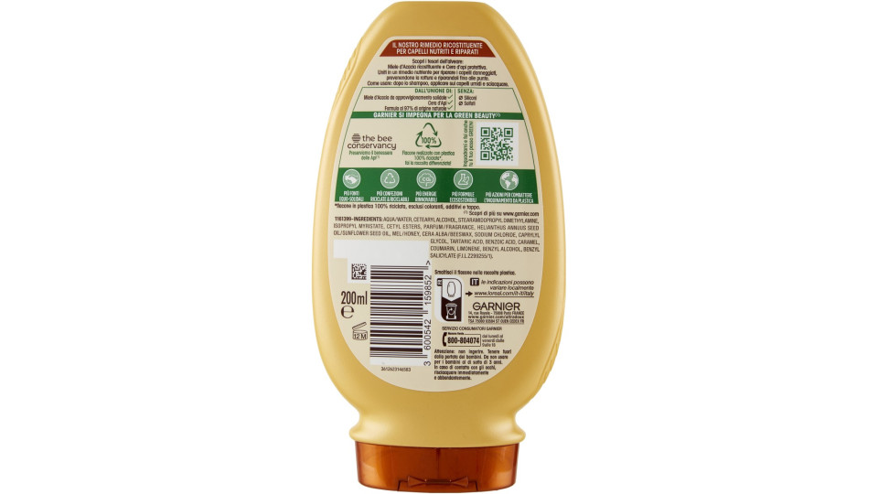 Garnier Ultra Dolce Balsamo Tesori di Miele con Pappa reale,...