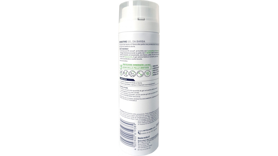 Nivea schiuma da barba sensitive - ml.200