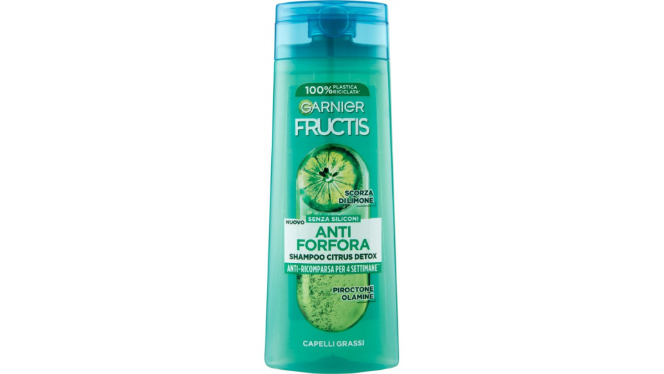 Garnier Fructis Shampoo Antiforfora Citrus Detox, ideale per...