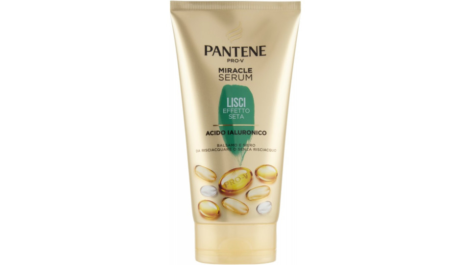 Pantene Balsamo e Siero Capelli con Acido Ialuronico Miracle...