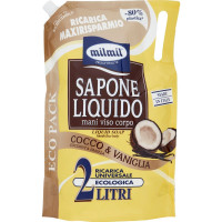 milmil Sapone Liquido Cocco & Vaniglia Ricarica Universale...