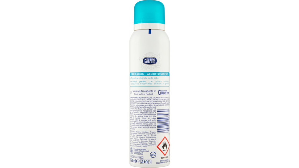 Neutro Roberts asciutto zero% alcol legno iris e mandorla Deo...