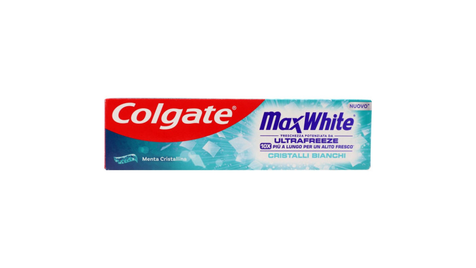 Colgate dentifricio sbiancante Max White Cristalli Bianchi 75 ml