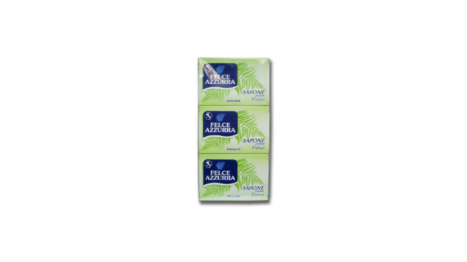 Saponetta Felce Azzurra fresco - gr.100x3