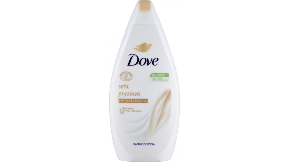 Dove seta preziosa Bagnodoccia pelle liscia & effetto seta 450 ml