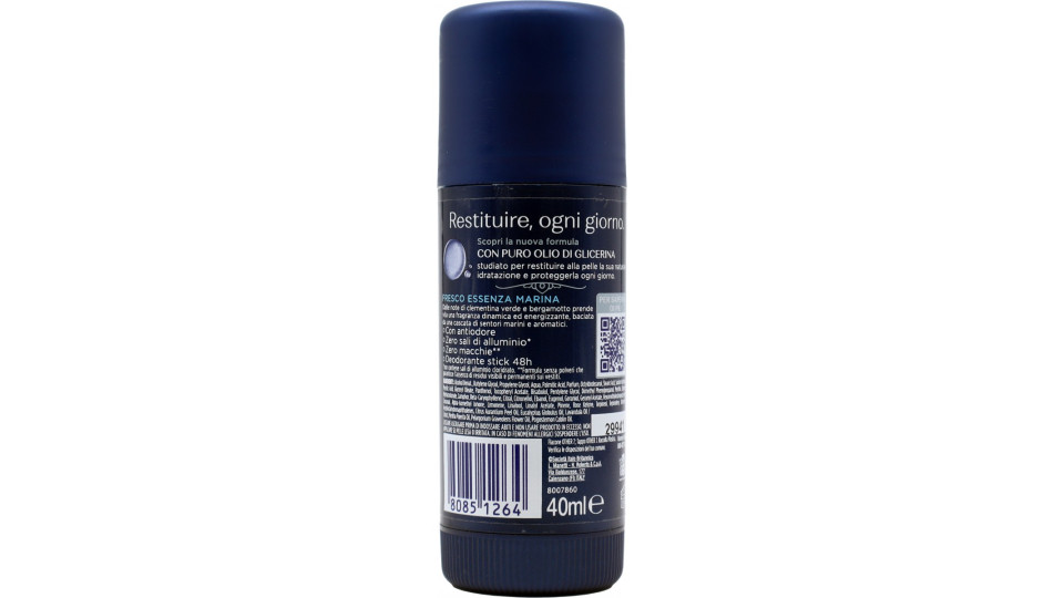 Neutro Roberts Uomo Fresco Essenza Marina 40 ml