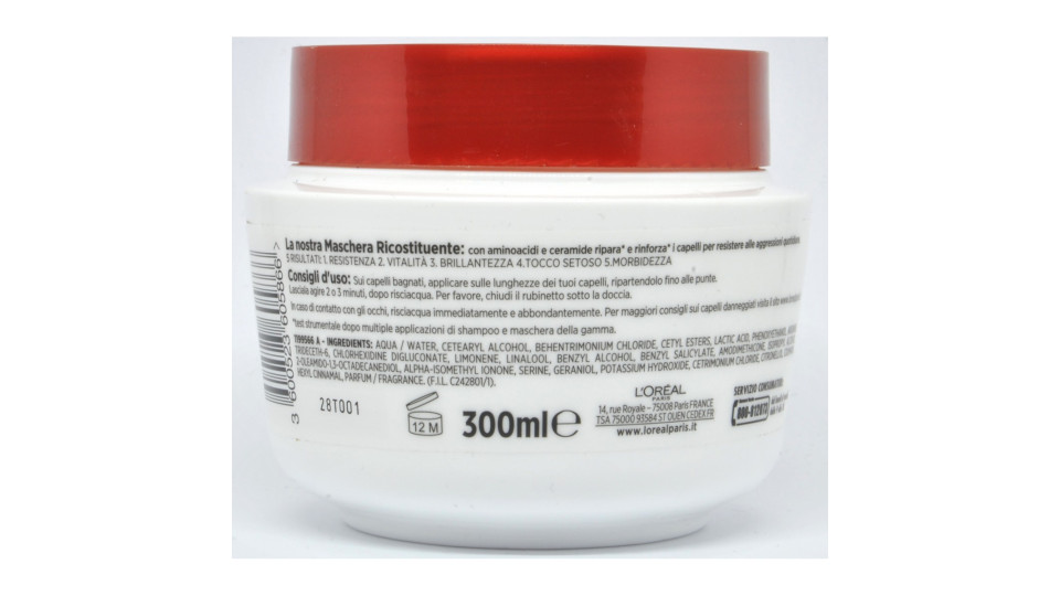 L'Oréal Paris Shampoo Elvive Total Repair 5, Per Capelli...