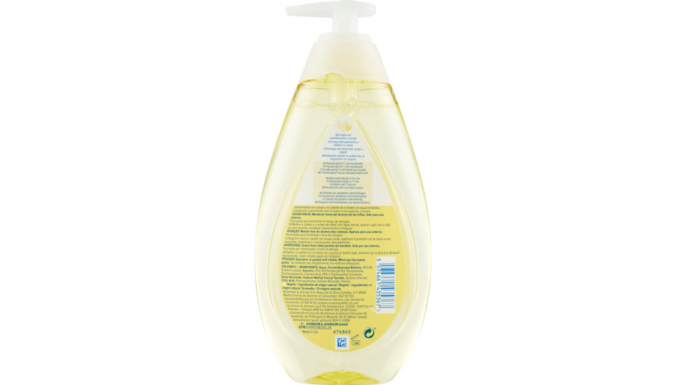 Johnsons bagnetto testa piedi - ml.500