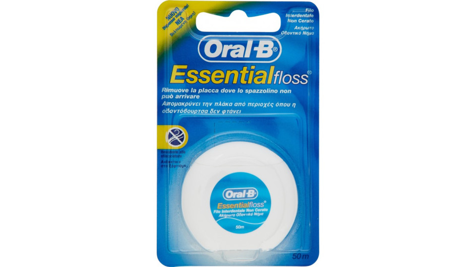 Oral-B Filo Interdentale Non Cerato Menta 50 mt.
