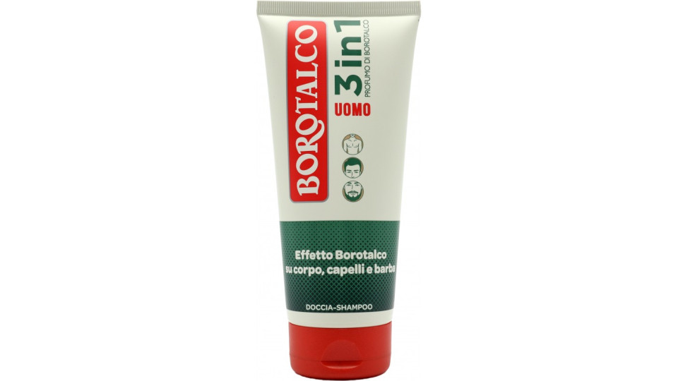 Borotalco doccia uomo 3in1 original ml.200