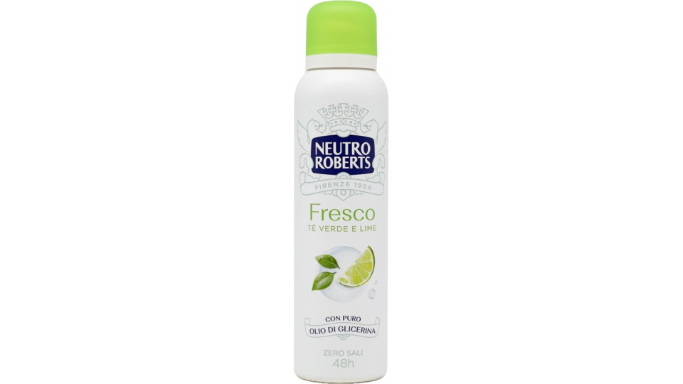 Neutro Roberts deodorante spray Tè Verde e Lime 150 ml