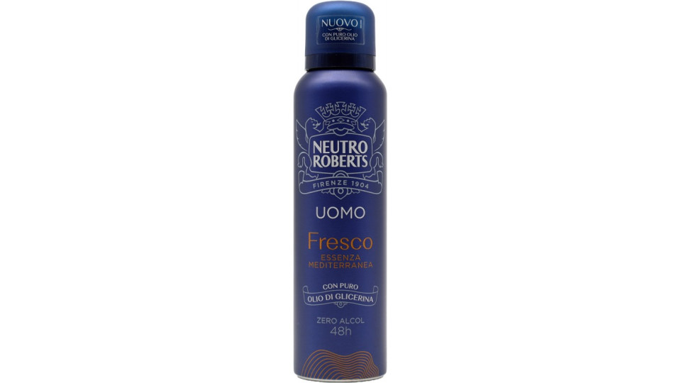 Neutro Roberts Uomo Fresco Essenza Mediterranea 150 ml