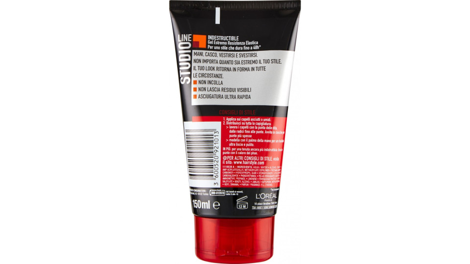 L'Oréal Paris studio line indestructible 9 gel estremo...