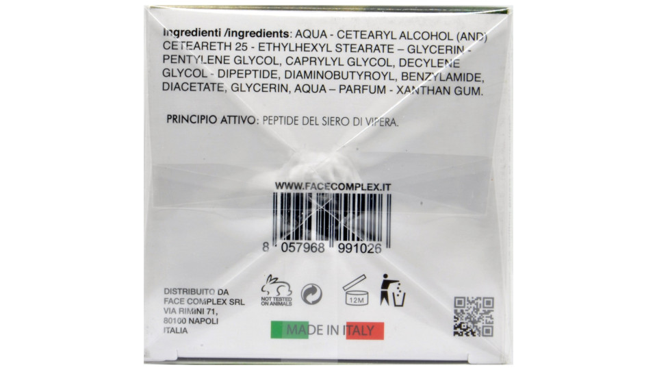 Complex crema viso siero di vipera ml.50