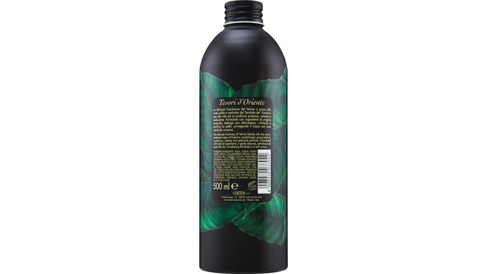 Tesori d'Oriente Sandalo del Kashmir e Vetiver Bagno...