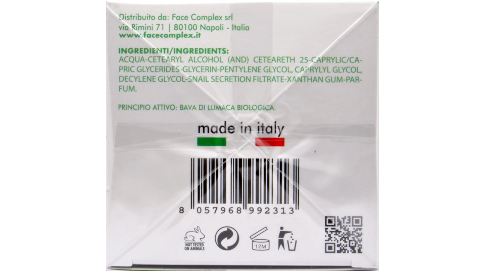 Complex crema viso bava di lumaca ml.50