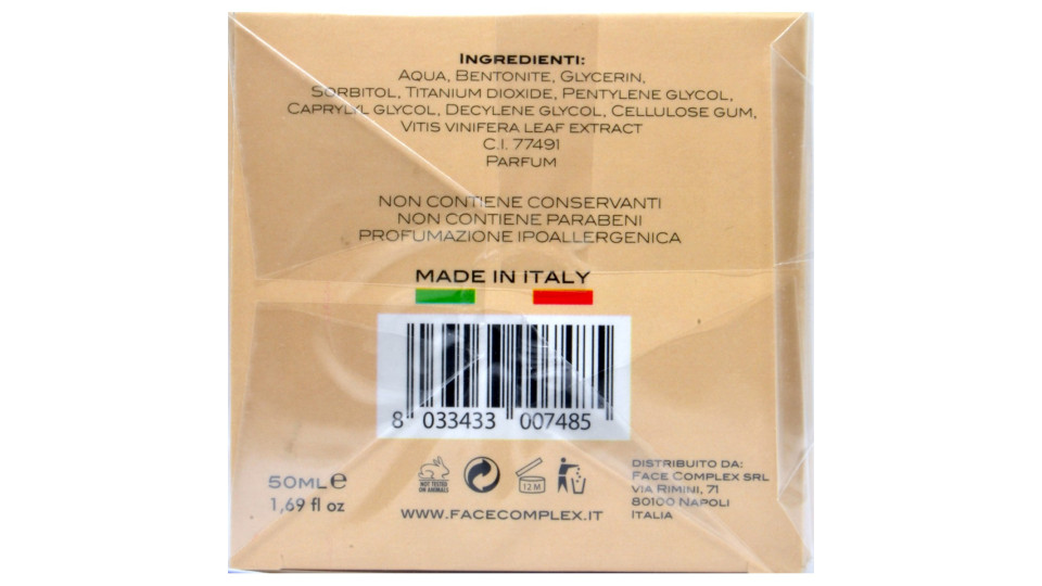 Complex maschera esfogliante argilla rossa ml.50