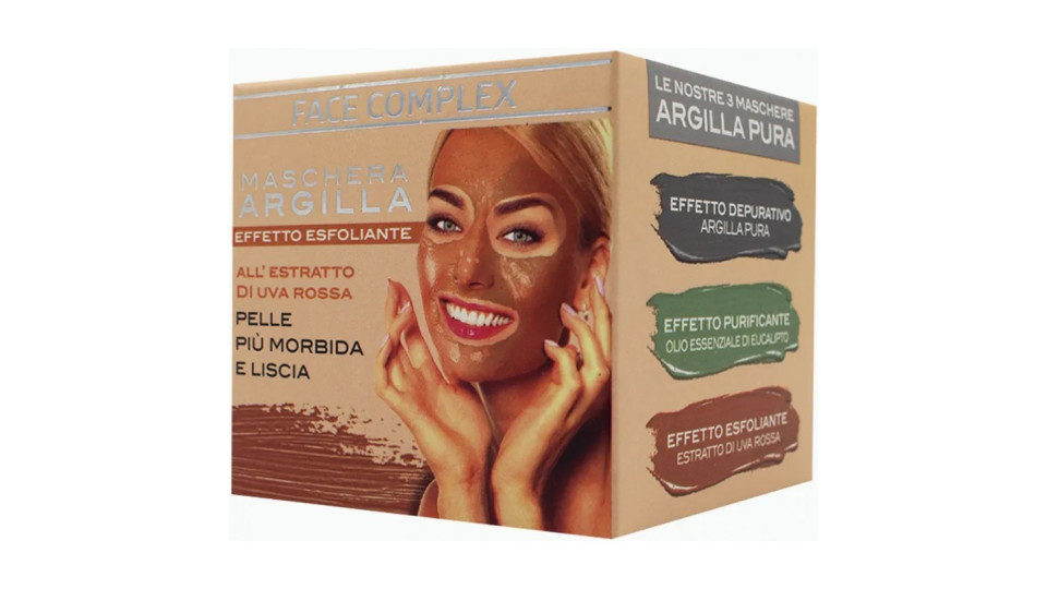 Complex maschera esfogliante argilla rossa ml.50
