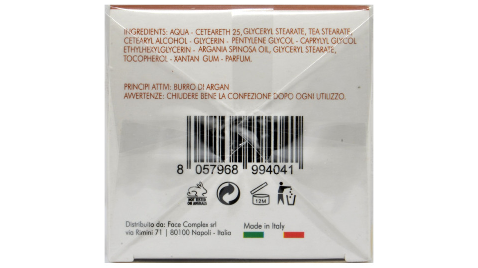 Complex crema viso burro argan ml.50