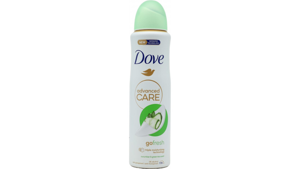 Dove advanced Care go fresh cucumber & green tea scent...