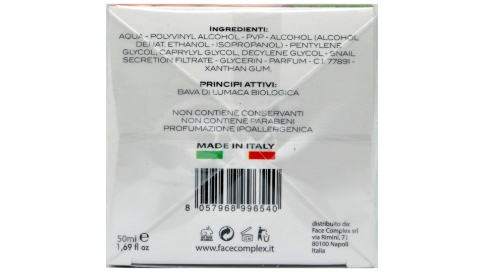 Complex maschera bava di lumaca ml.50