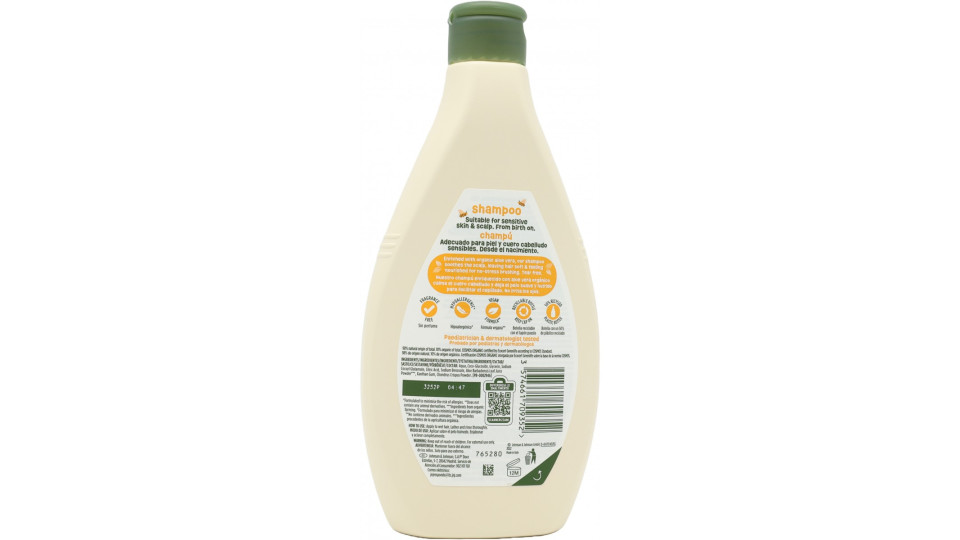 Johnson's naturally sensitive shampoo 395 ml