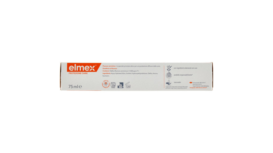 Elmex dentifricio anticarie ml.75